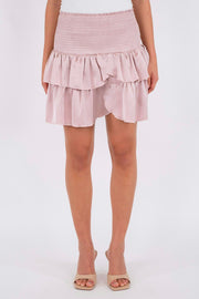 Carin Heavy Sateen Skirt 161994 | Dusty Rose | Nederdel fra Neo Noir