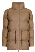 Mayra C Pufferjacke 162394 | Dunkeltaupe | Jacke von Neo Noir – nedsat