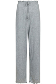 Serafina Pointelle Pants 162503 | Light Grey | Bukser fra Neo Noir