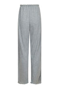 Serafina Pointelle Pants 162503 | Light Grey | Bukser fra Neo Noir