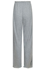 Serafina Pointelle Pants 162503 | Light Grey | Bukser fra Neo Noir