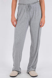 Serafina Pointelle Pants 162503 | Light Grey | Bukser fra Neo Noir