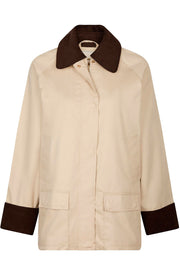 Anastacia Cord Jacket | Ivory | Jakke fra Neo Noir
