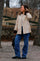 Anastacia Cord Jacket | Ivory | Jakke fra Neo Noir