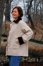 Anastacia Cord Jacket | Ivory | Jakke fra Neo Noir