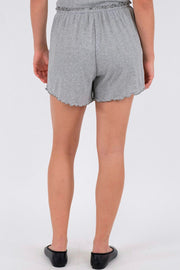 Merritt Pointelle Shorts 162571 | Light Grey | Shorts fra Neo Noir