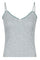 Lindsay Pointelle Top 162600 | Light Grey | Bluse fra Neo Noir