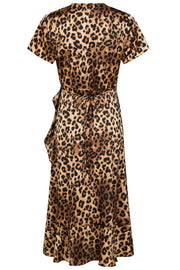 Magga Leo Dress | Leopard | Kjole fra Neo Noir