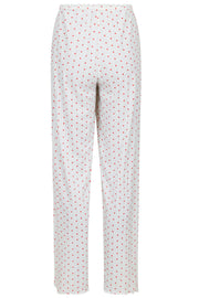 Serafina Pointelle Heart Pants 163121 | White | Bukser fra Neo Noir