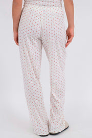 Serafina Pointelle Heart Pants 163121 | White | Bukser fra Neo Noir