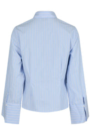 Rosa Stripe Shirt | Light Blue | Skjorte fra Neo Noir