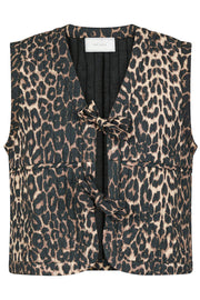 Crissa Leo Vest | Leopard | Vest fra Neo Noir