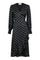 Eva Retro Dot Dress | Black | Kjole fra Neo Noir