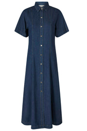 Balli Denim Dress | Dark Blue | Kjole fra Neo Noir