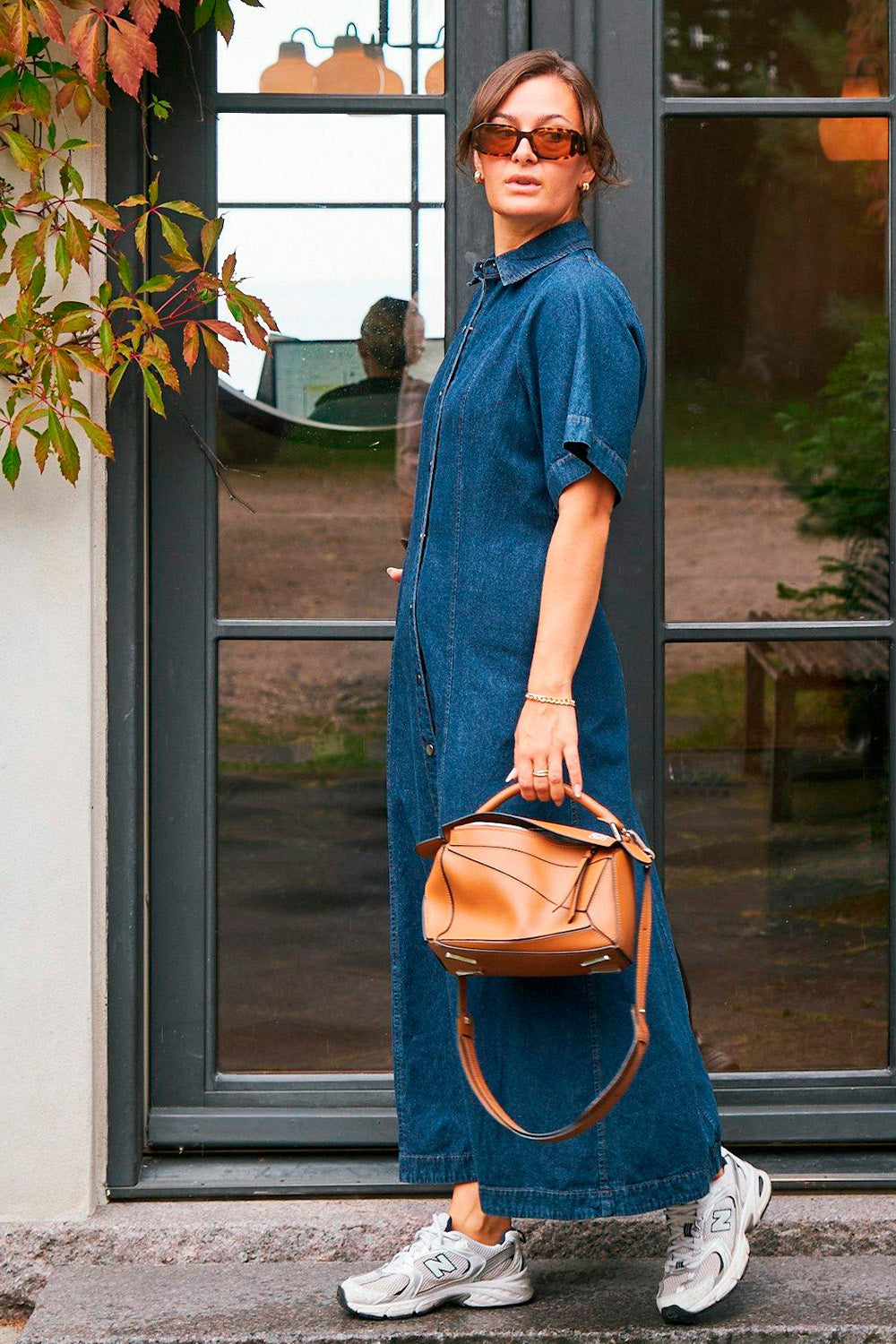 neo noir balli denim dress Neo Noir Balli Denim Kjole Black Me & Eliza