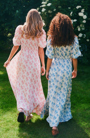Kikka Wild Rose Dress | Pink | Kjole fra Neo Noir