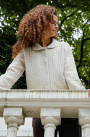Emelie Knit Cardigan | Ivory | Strik fra Neo Noir