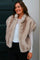 Kevini Faux Fur Vest | Beige | Vest fra Neo Noir