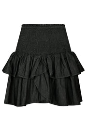 Carin Denim Skirt | Black | Nederdel fra Neo Noir