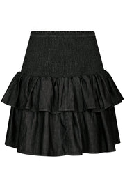 Carin Denim Skirt | Black | Nederdel fra Neo Noir