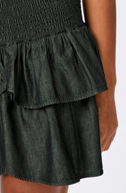 Carin Denim Skirt | Black | Nederdel fra Neo Noir