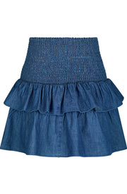 Carin Denim Skirt | Blue | Nederdel fra Neo Noir