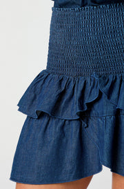Carin Denim Skirt | Blue | Nederdel fra Neo Noir