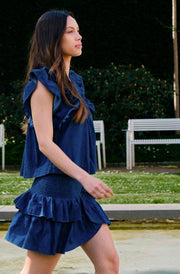 Carin Denim Skirt | Blue | Nederdel fra Neo Noir