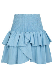 Carin Denim Skirt | Light Blue | Nederdel fra Neo Noir