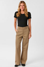 Nathalie Soft Pants | Taupe | Bukser fra Neo Noir