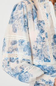 Columbia Flower Flow Dress | Light Blue | Kjole fra Neo Noir