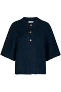 Benuta Fluffy Knit Cardigan | Navy | Strik fra Neo Noir