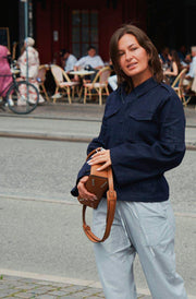 Jaynor Denim Jacket | Dark Blue | Jakke fra Neo Noir