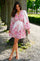 Semila Flower Print Dress | Rose | Kjole fra Neo Noir