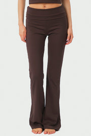 Ulianna Leggings Hose | Schokoladenbraun | Athleisure von Neo Noir