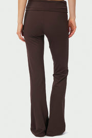 Ulianna Leggings Hose | Schokoladenbraun | Athleisure von Neo Noir