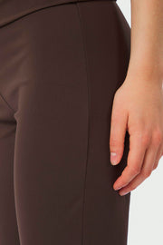 Ulianna Leggings Hose | Schokoladenbraun | Athleisure von Neo Noir