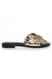 Spring Vibes Slippers |  Gold | Slippers fra Copenhagen Shoes
