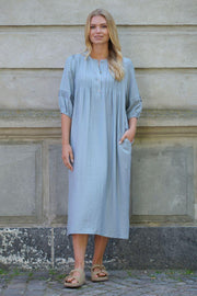 Martha Dress 3/4 2743A | Light blue | Kjole fra Prepair