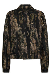 Saige Mouflage Jacket | Black | Jakke fra Mos Mosh