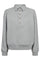 Dengi Polo Sweat 37043 | Pale Grey | Sweatshirt fra Co'couture