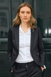 Blake Night Blazer | Black | Blazer fra Mos Mosh
