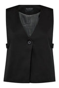 Yrsa Irin Vest | Black | Waistcoats fra Mos Mosh