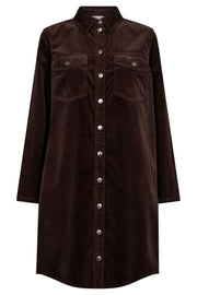 Cordy Dress 206989 | Coffee Bean | Kjole fra Freequent