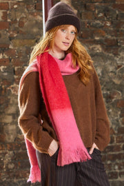 Chill Soft Winter Scarf | Red/Pink | Tørklæder fra Black Colour