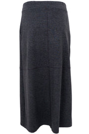 Jamie Slit Skirt 40547 | Dark Grey | Nederdel fra Black Colour