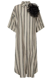 Parya Dress 204365 | Peyote w. Black | Kjole fra Copenhagen Muse