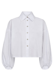 CottonCC Crisp Crystal Shirt | White | Skjorte fra Co' Couture