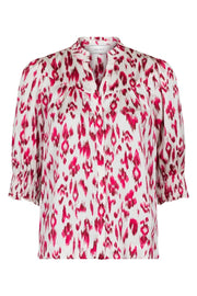 Diana Vibrant Blouse | Pink | Bluse fra Neo Noir