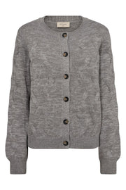 Jazz Cardigan 204510 | Medium Grey mlg. | Cardigan fra Freequent